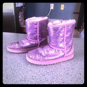 Pink sequins Ugg’s